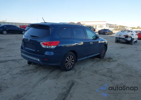 2015 Nissan Pathfinder Platinum/S/Sl/Sv from USA, damaged, VIN 5N1AR2MN2FC637907
